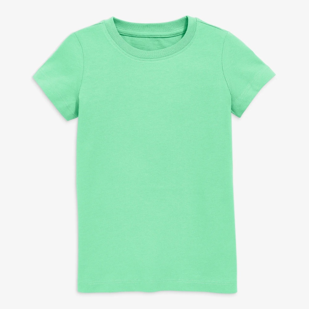Primary kids short sleeve slim tee, size 10, clover
